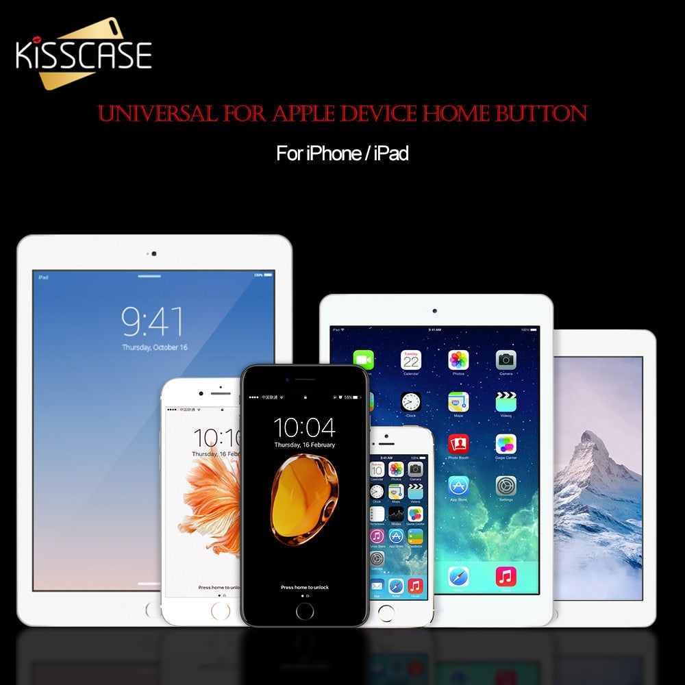 Universal Home Button Sticker For iPhone 8 7 6 6s Plus 5s 5 5c SE 4s Sensitive Fingerprint Touch