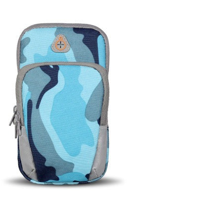 Universal Sports Armband Case Zippered Fitness Running Arm Band Bag Pouch Jogging Workout Cover