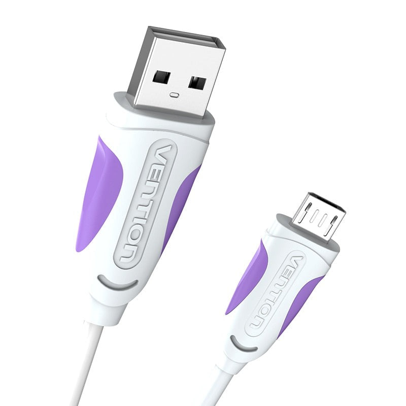 Fast-Charging Micro USB Cable Data Sync