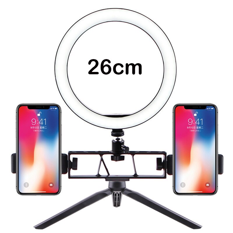 Selfie Ring Light USB Interface Dimmable LED Camera Phone Photography Video Makeup